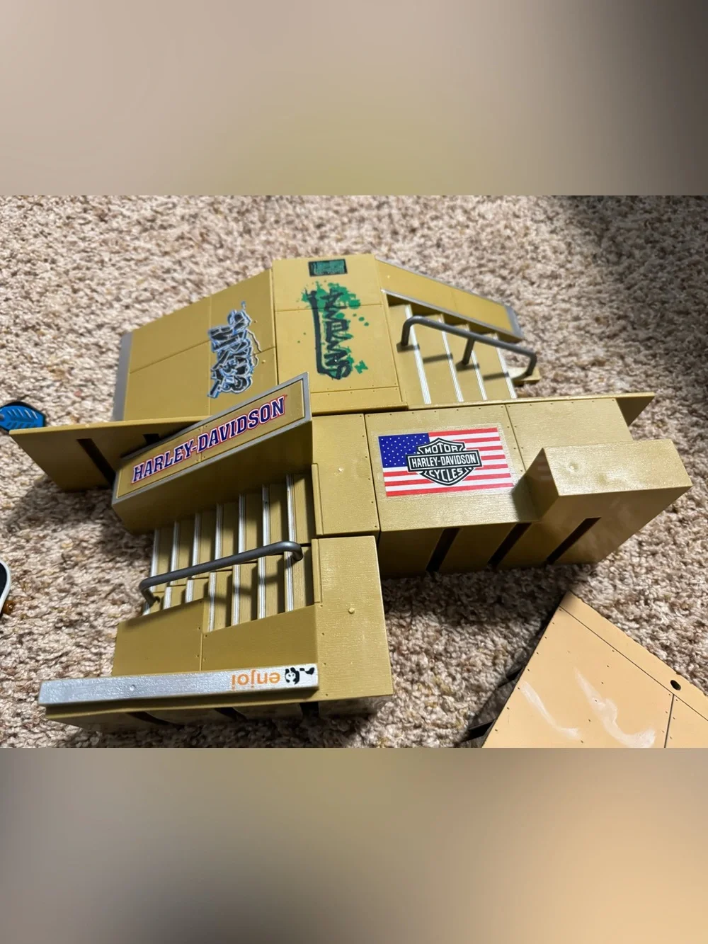 Tech Deck Ramp and Fingerboard Lot - Picture 2 of 6